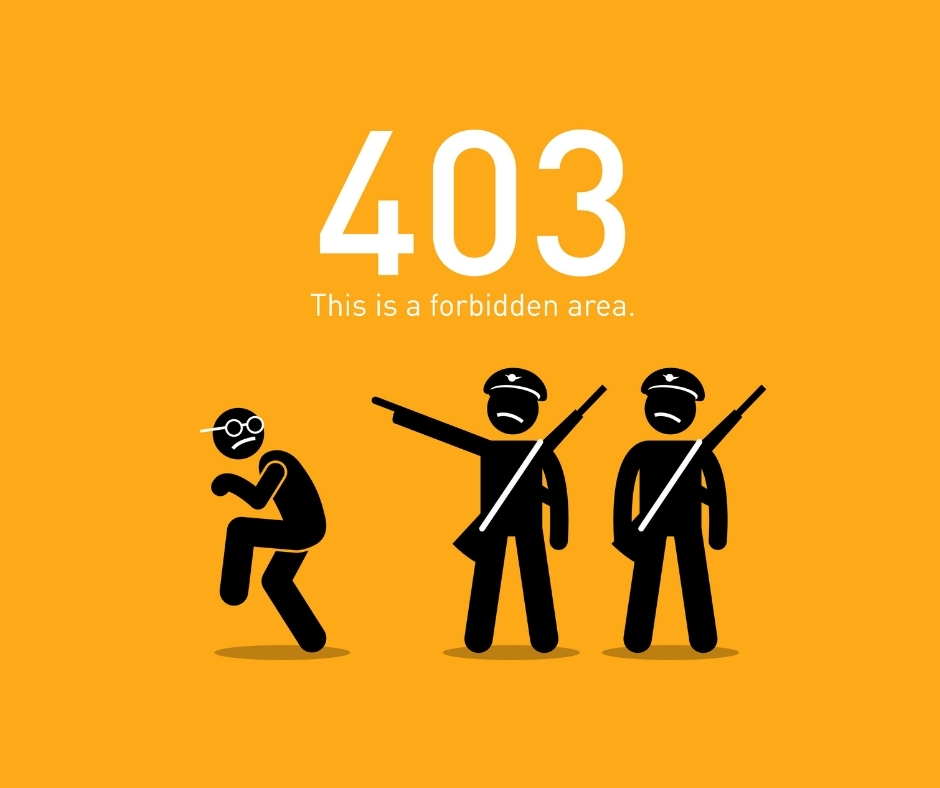 erreur 403